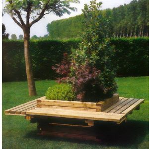 Banc & jardinière
