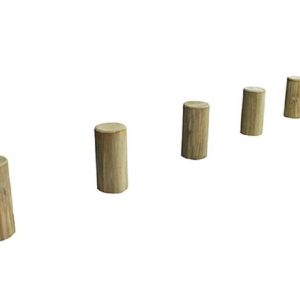 Atelier troncs parcours de jeux