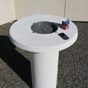Table mange debout & cendrier