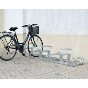 support vélos emplacements décalés