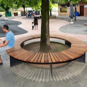 BANQUETTE CIRCULAIRE RIGA