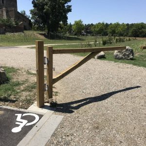 Barrière pivotante passage 2 ou 2.5 M
